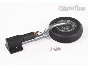 Flightline 2.0M B-24 Liberator Electric Retract Main Landing Gear Set - Left 